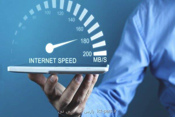 بررسی مقایسه ای سرعت اینترنت موبایل و ثابت