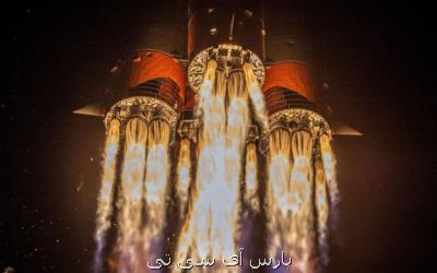 موشک سایوز ۳۴ماهواره اینترنتی را به فضا برد