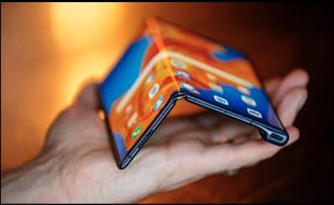 موبایل تاشوی هواوی با فناوری ۵Gرونمایی شد